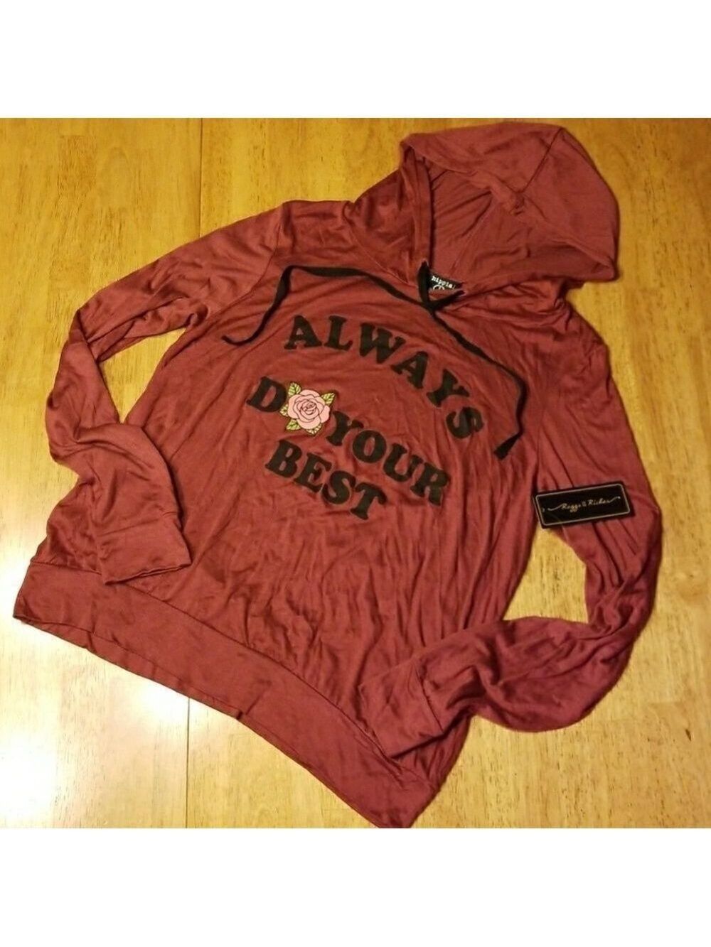 𝅺chic Hoodie Hippie Chic Rags II Riches